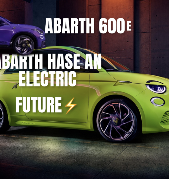 Abarth has an electric future