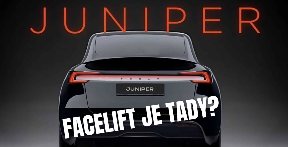 Facelift Tesla Model Y Juniper přichází