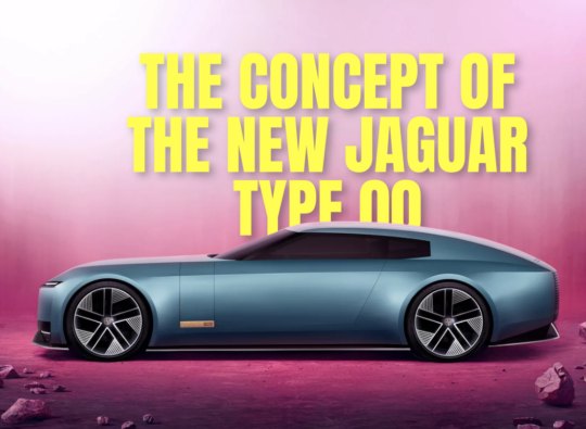 The new concept of the Jaguar Type 00